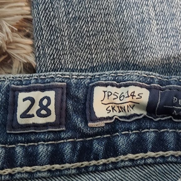 MISS ME SKINNY FIT LOW RISE JEANS (28W/32L) - Picture 12 of 14